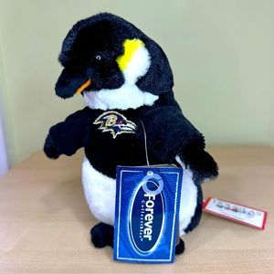 NFL Plush BALTIMORE RAVENS Penguin Toy NWT